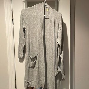 Light gray cardigan size small
